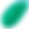 100pcs opaque vert clair turquoise ronde à facettes feu poli petite entretoise tchèque perles de ver sku-33363
