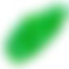 100pcs crystal light olive péridot vert clair ab demi-rond à facettes feu poli petite entretoise tch sku-33379