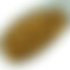 100pcs mat bronze métallique ronde en or verre tchèque perles de petit écarteur 3mm sku-31196