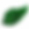20g vert argent bordée de verre tchèque bugle semences perles torsadé preciosa rocaille tube en inte sku-17914