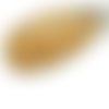 100pcs mat cristal jaune arc-en-ciel givré rond verre tchèque perles de petite entretoise graines ro sku-31704