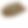 100pcs mat cristal arc-en-ciel brun givré rond verre tchèque perles de petite entretoise graines roc sku-31700