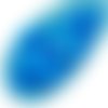 100pcs opale aigue-marine bleu ab demi-rond à facettes feu poli petite entretoise tchèque perles de  sku-33360