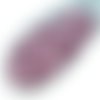 100pcs lumière valentine rose mat imitation de perles ronde druk entretoise semences verre tchèque 4 sku-35650