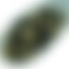100pcs metallic or noir opaque demi tour druk verre tchèque pressé perles de petite entretoise 4mm sku-31189