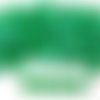 60pcs perles éclat de lumière verte pincée bicone à facettes entretoise tchèque verre 5mm sku-32075