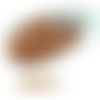 100pcs orange mat arc-en-ciel ronde verre tchèque perles à facettes feu poli petit écarteur 3mm sku-30270