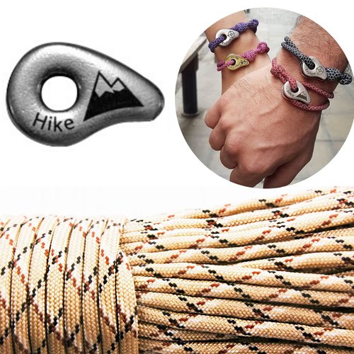 1 diy bracelet kraftika basse beige rayé des la randonnée 999 argent antique plaqué métal zamak para sku-259932