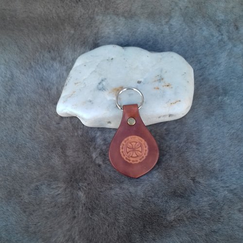 Porte clé  en cuir divers