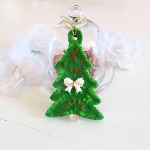 Suspension noel, sapin 