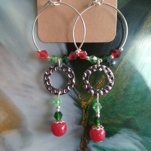 Boucles d'oreilles pendantes