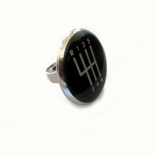 Bague levier de vitesse, bague voiture, bijoux voiture, - Un grand marché