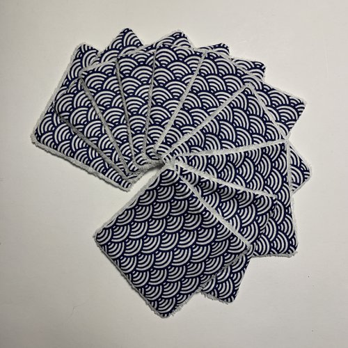 Lingettes, lingettes démaquillantes lavables, lingettes zéro déchet