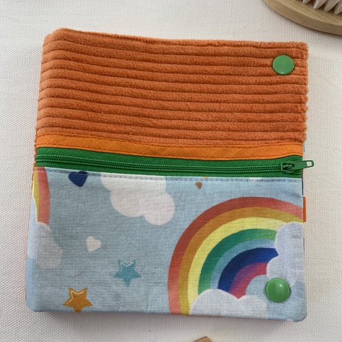 Pochette porte barrettes et elastiques