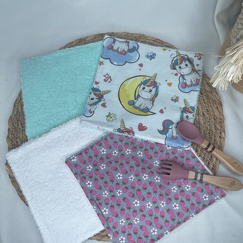 Debarbouille frimousse - lot de 4