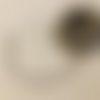 Cordon en suédine aspect daim beige