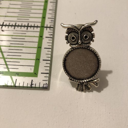 Support de bague chouette