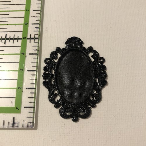 Support pour cabochon rond