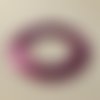 Fil d alu plat fushia