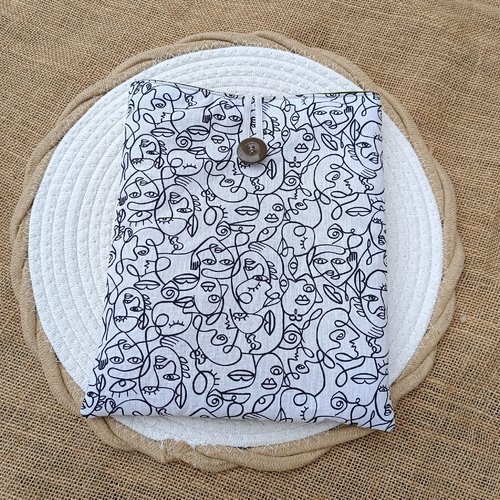 Pochette livre- grand modèle- modèle dessin d'art