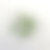 25 perles cristal toupies 4 mm ab vert clair