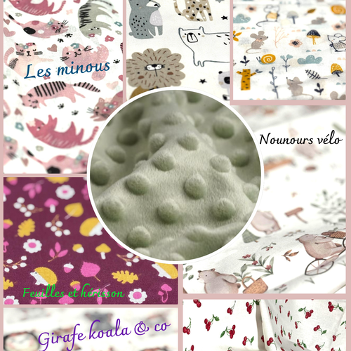 Doudou tout doux lapin plat personnalisé avec prénom – doudou bébé – cadeau naissance unique - nombreux choix de tissu