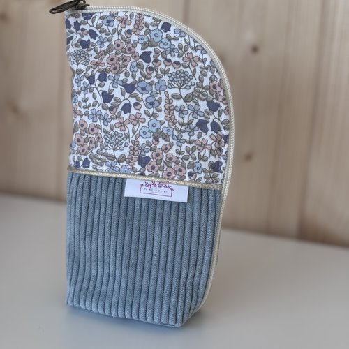 Trousse pot - trousse debout ciel - trousse crayon - trousse maquillage