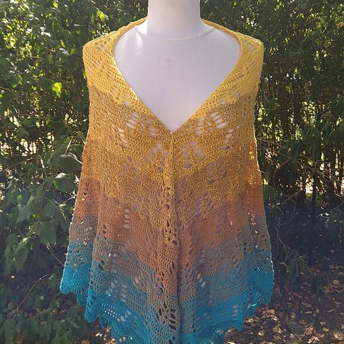 Châle crochet hateya