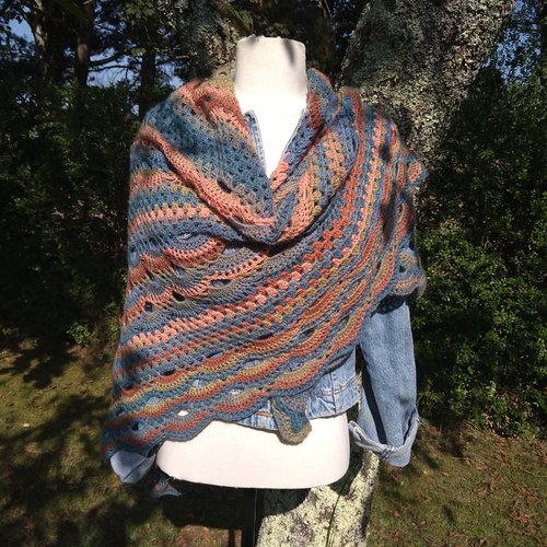 Châle crochet gypsy