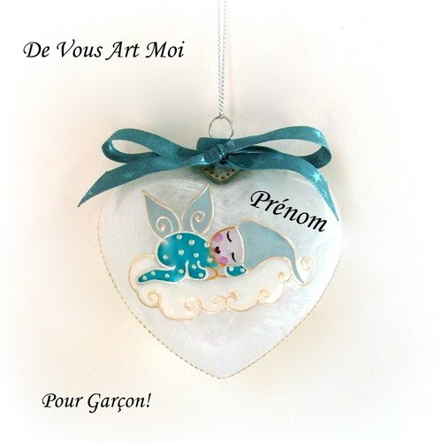 Boule Lutin Noël Prénomboule Noël Bébé Garçonfait Main