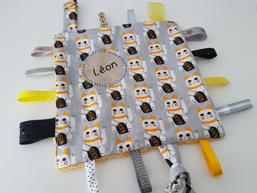 Doudou étiquette personnalisé Clearance