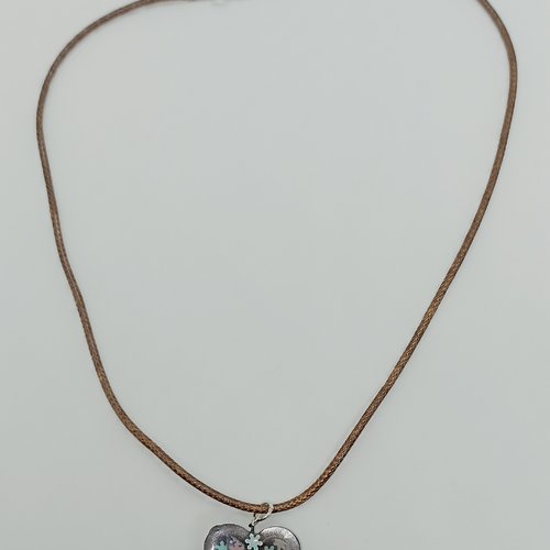 Collier ours marron