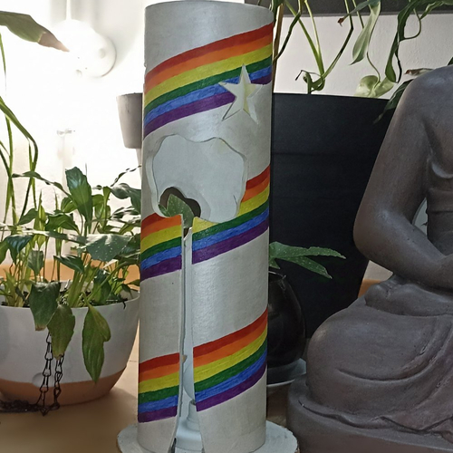 Lampe arc en ciel
