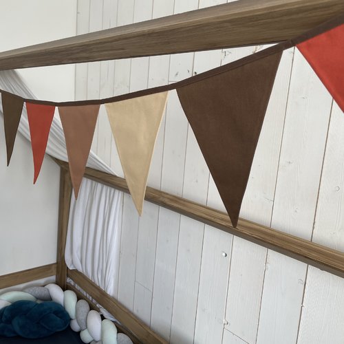 Guirlande de fanions. décoration chambre bébé