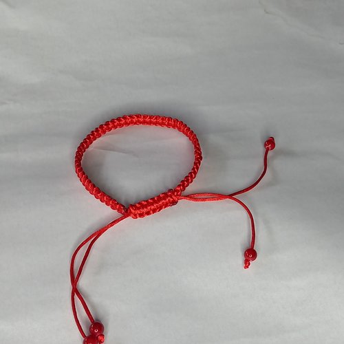 Bracelet brésilien d'amitié rouge