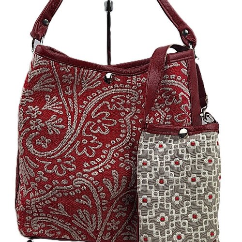 Sac seau rouge