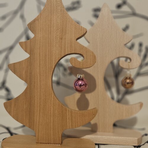 Sapin de noël en bois