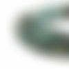 47 perles amazonite givrée 8mm naturelles - p0134