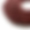 61 perles jaspe red stone 6mm naturelles - p0438