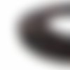 47 perles obsidienne flocon de neige mexicaine 8mm naturelles - p0487