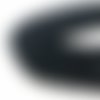 32 perles obsidienne noire 12mm naturelles - p0492