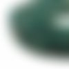 61 perles régalite 6mm vert naturelles - p0591