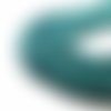 61 perles turquoise 6mm naturelles - p0626
