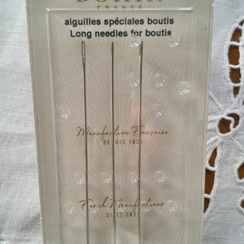 Aiguilles bohin spécial boutis ref 98846