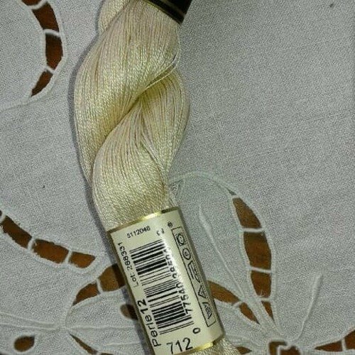 Dmc coton perlé n°12 col 712