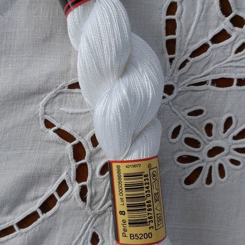 Dmc coton perlé n°8 col b5200