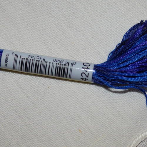 Fil à broder dmc mouliné variation coloris 4240