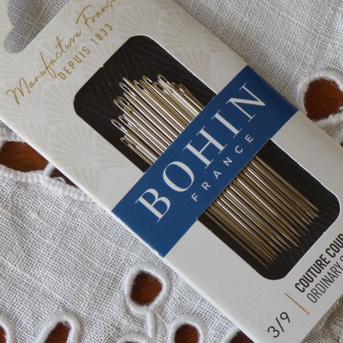 Aiguilles bohin couture courante 3-9
