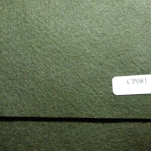 Feutrine cinnamon de couleur cyprès  30cm*45cm ref 081 