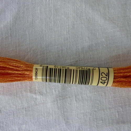 Fil à broder dmc mouliné coloris 402 